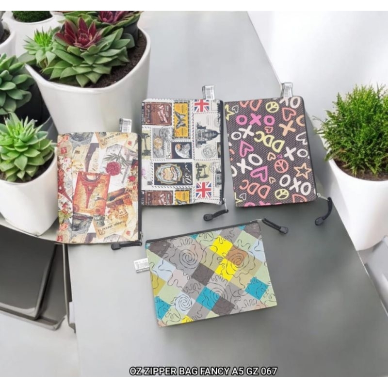 

ZIPPER BAG FANCY A5/OZ