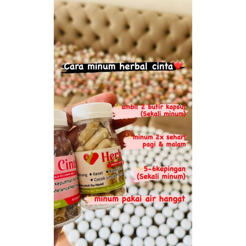 

HERBAL CINTA Pelancar Haid Bagus Untuk Promil