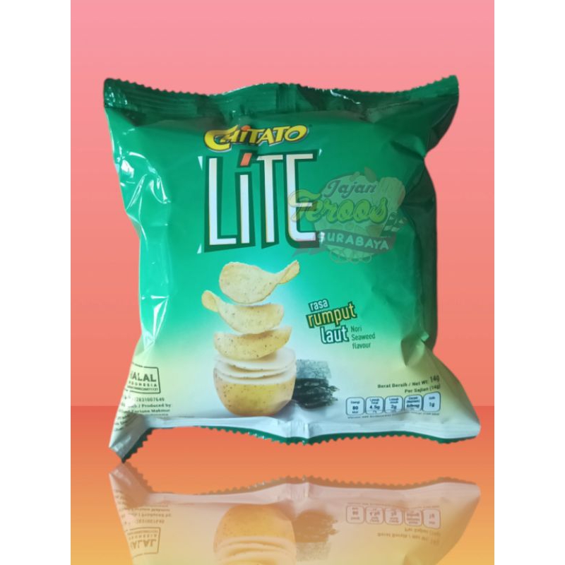 

Chitato Lite Rasa Rumput Laut 14 Gram 1 renceng isi 10 pcs