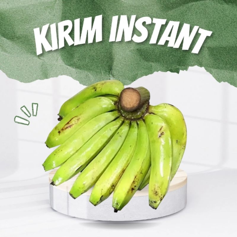 

Pisang Ambon hijau 1 Sisir