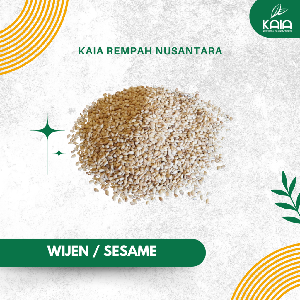 

KAIA Wijen - Rempah bumbu dapur segar premium