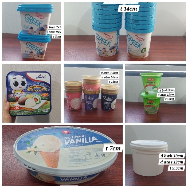 EMBER TOPLES MAKANAN ES KRIM 500GRAM 1KG