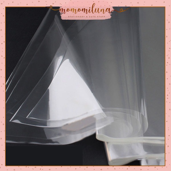 

OPP Transparent cellophane flower wrapping bouquet plastik pembungkus buket bunga transparan HB1683