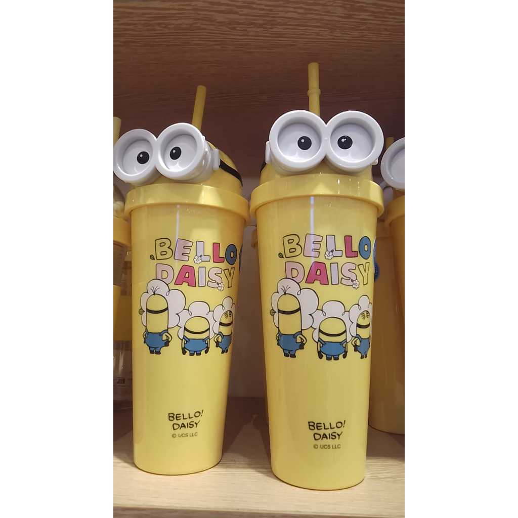 MINISO Botol Minum / Tumbler DAISY MINIONS Collection