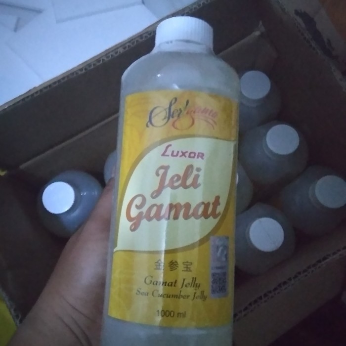 LUXOR Jelly Gamat Asli - ORIGINAL Teripang Emas Jeli Gamat 1000ML