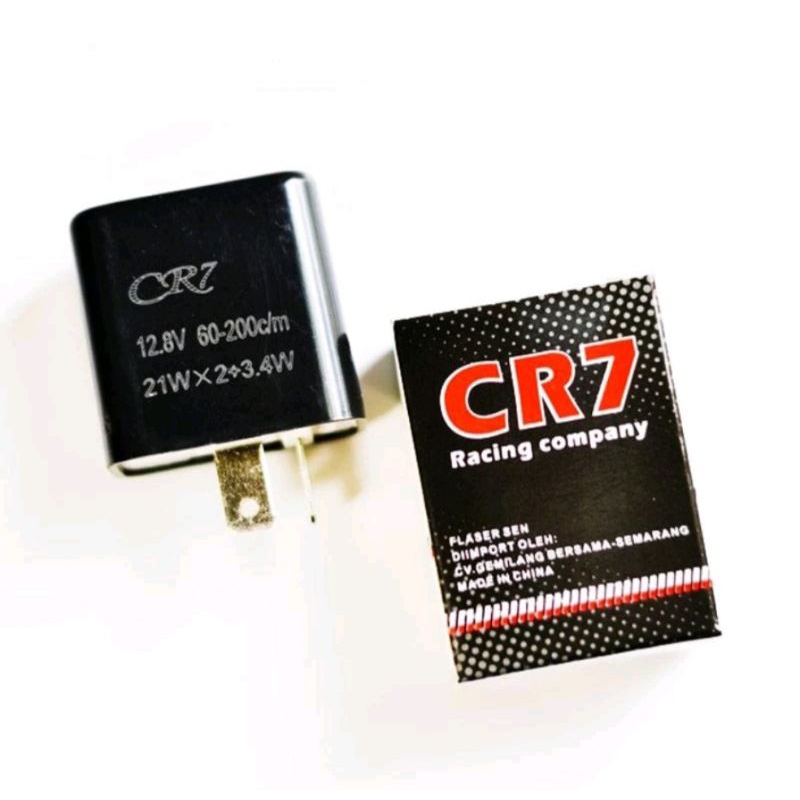 FLASHER SEN CR7 FLASHER LED BIASA DIATUR SETEL KEDIP CEPAT NMAX AEROX PCX BEAT VARIO LEXI DLL