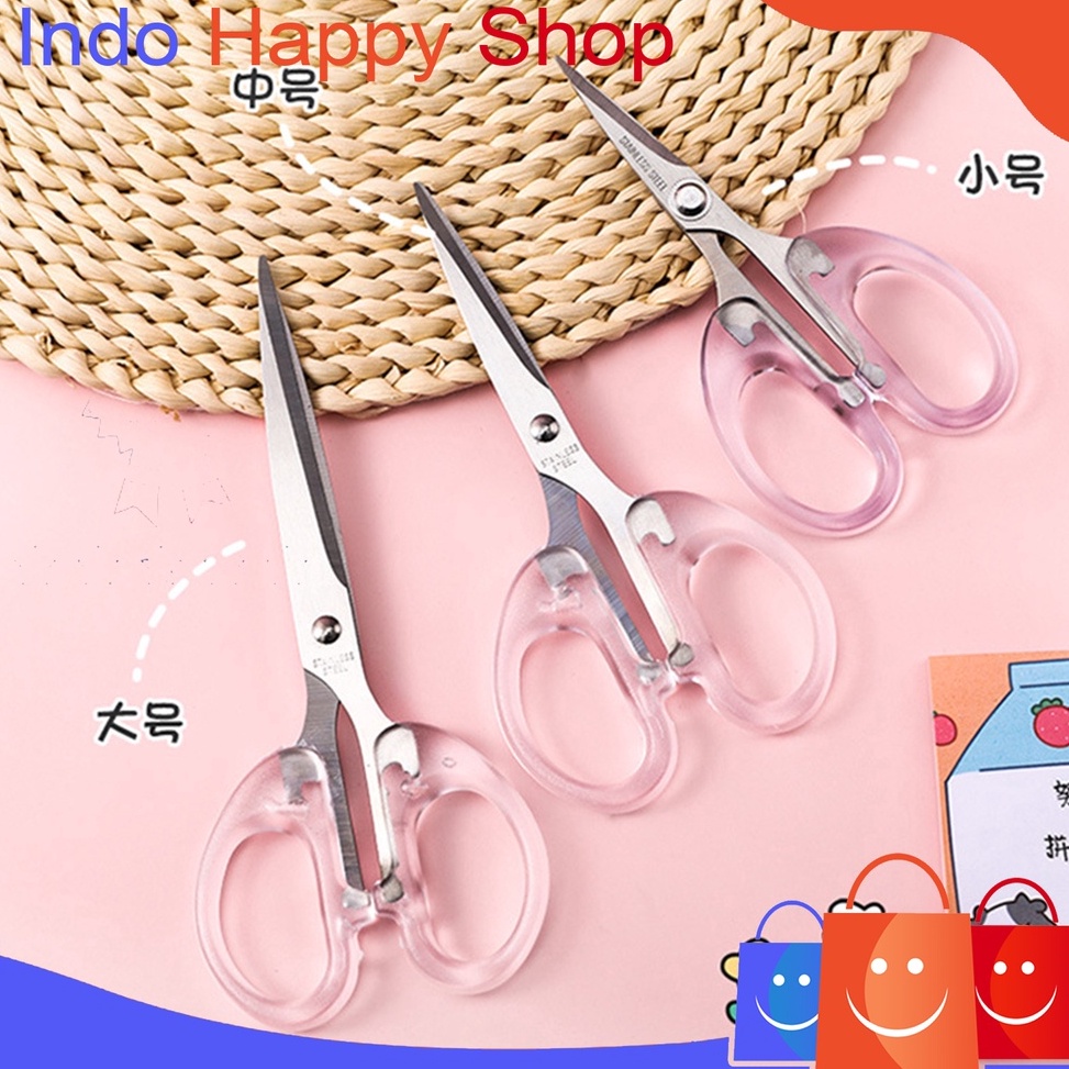 

PROMO Gunting Kertas Transparan Pemotong Kertas Scrapbooking Cutter Perlengkapan Kantor Sekolah