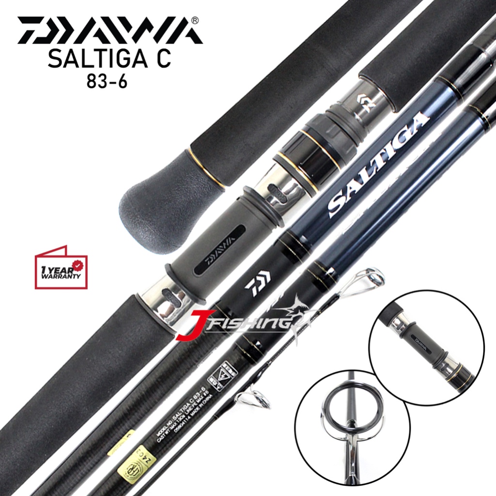 Joran Popping DAIWA SALTIGA C 83-6 | 85-8 | Popping | Monster Fish