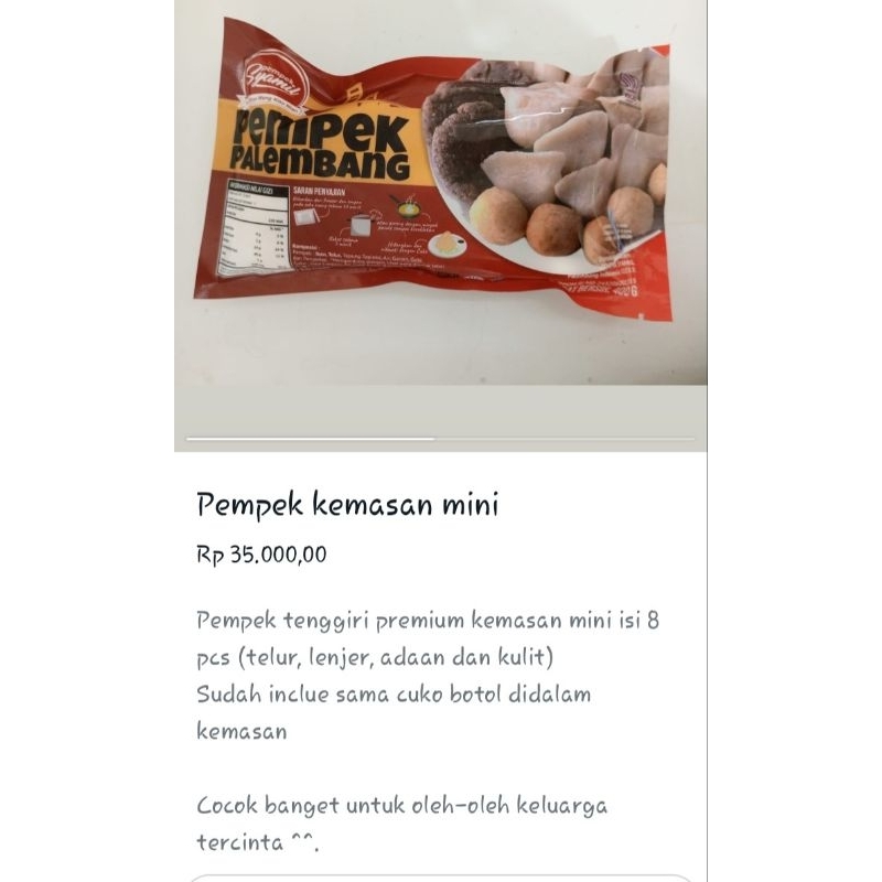 

pempek syamil kemasan kecil