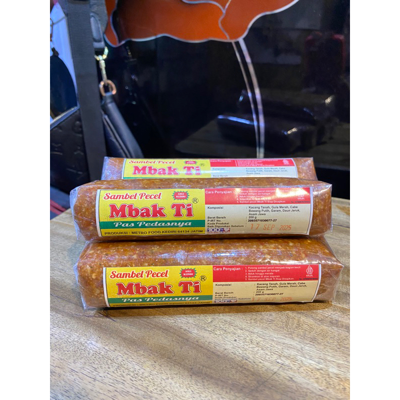 

SAMBEL PECEL MBAK TI 200GR KHAS KEDIRI SAMBEL PECEL ENAK ASLI KEDIRI