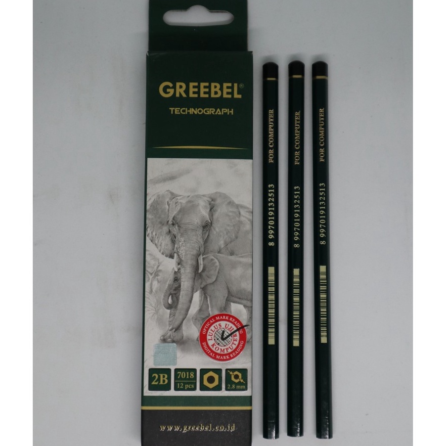 

SALE Pensil 2B Greebel