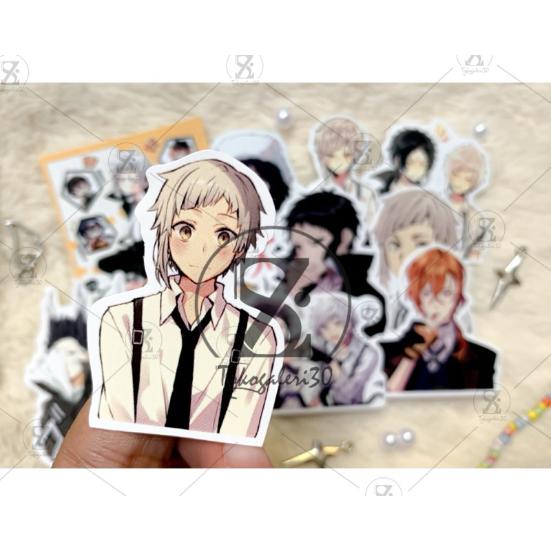 

STIKER ANIME BUNGOU STRAY DOGS STICKER ANIME MURAH ISI [25PCS]SUDAH CUTTING