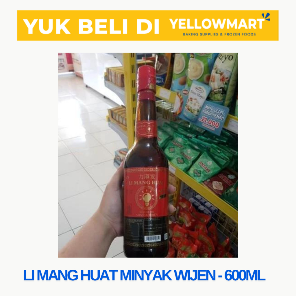 

Li Mang Huat Gold Minyak Wijen Botol - 600ml