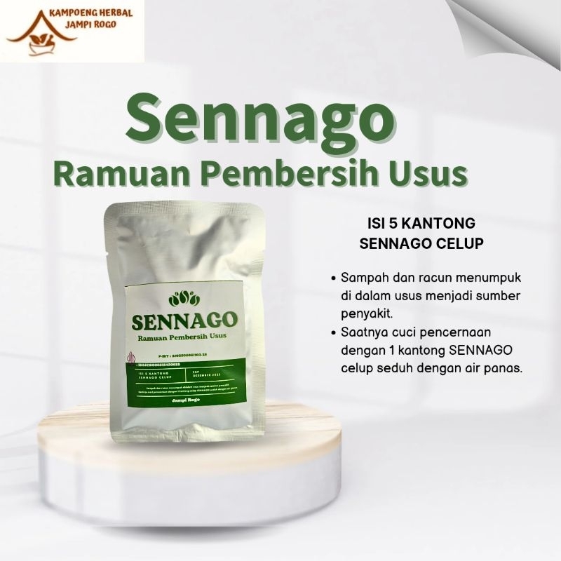 

Teh Herbal Ramuan Pembersih Usus SENNAGO