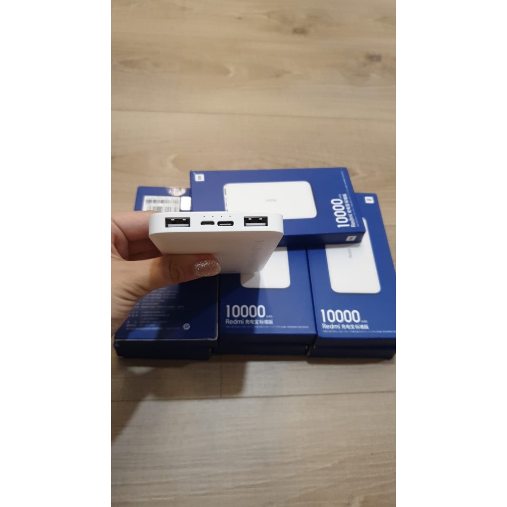Power Bank Xiaomi Redmi 10000mah ORI Dual Output USB A