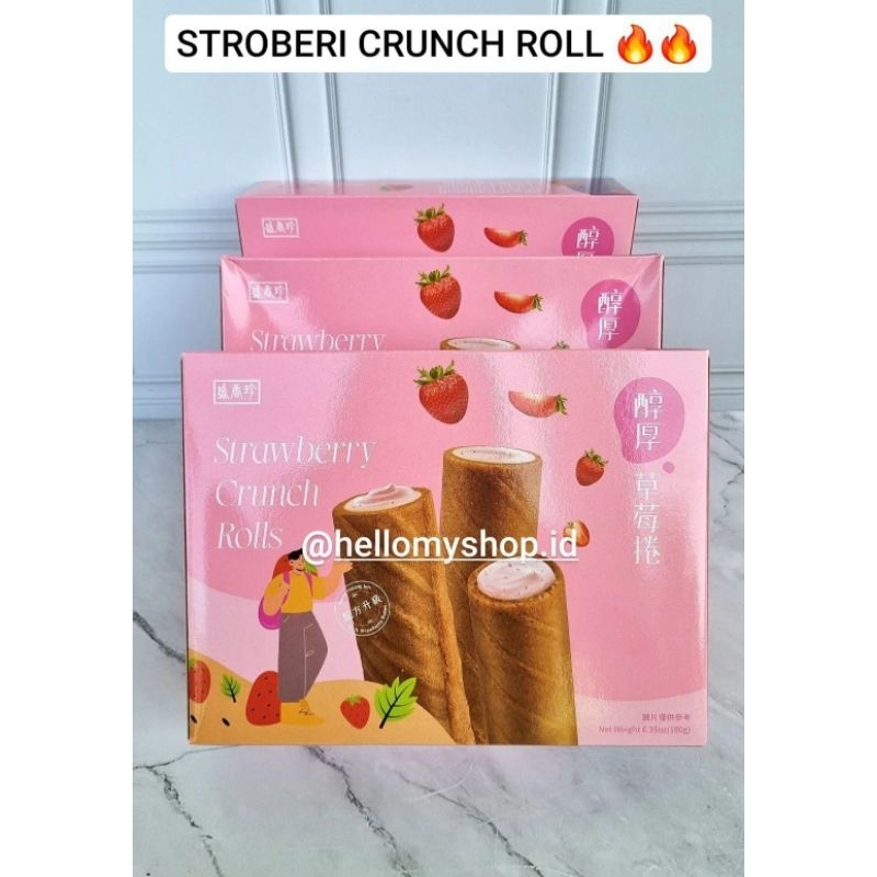 

Stroberi Crunch Roll