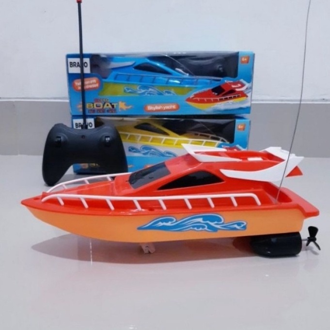 Super Promosi Mainan Anak RC Speed Boat Remote Control Perahu 3585