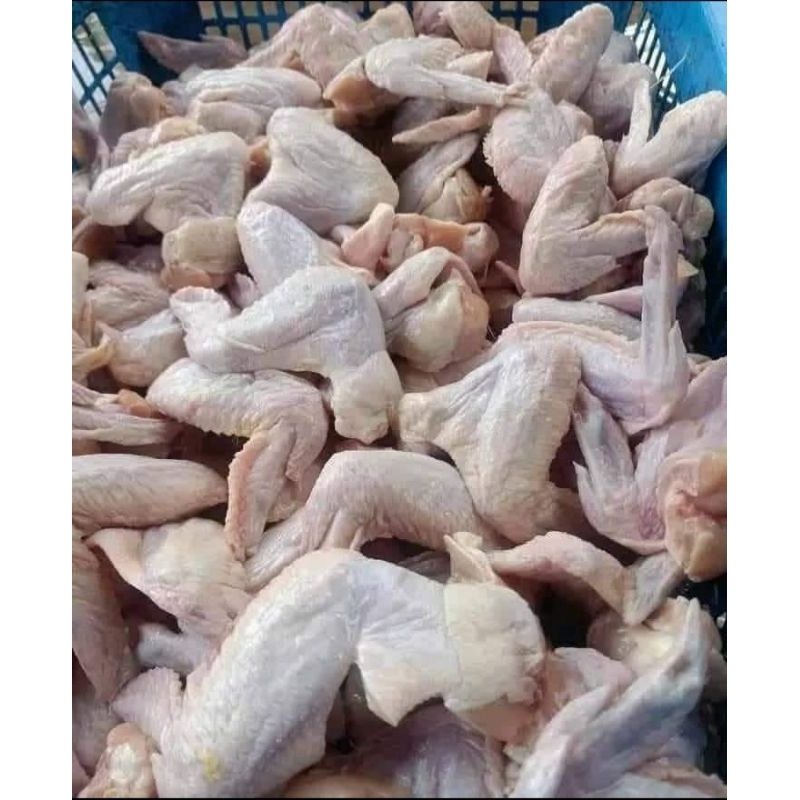 

sayap ayam 1kg isi 14-16 potong fresh Frozen berkualitas Halal.