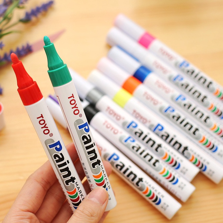 

KELUARAN TERBARU Spidol PermanenSpidol ban paint marker mobil motor Permanent Marker TOYO original