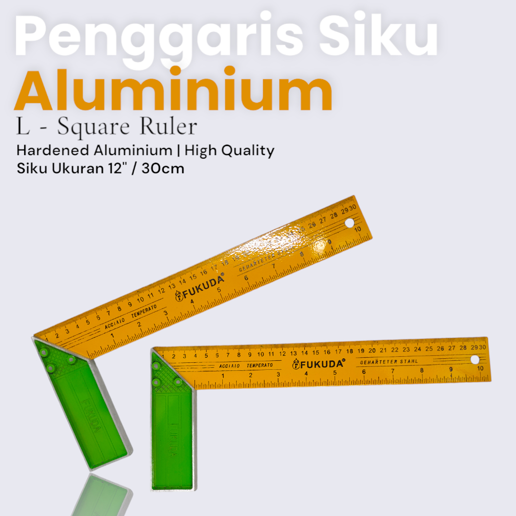 

PENGGARIS SIKU TUKANG 12 Inchi HEAVY DUTY