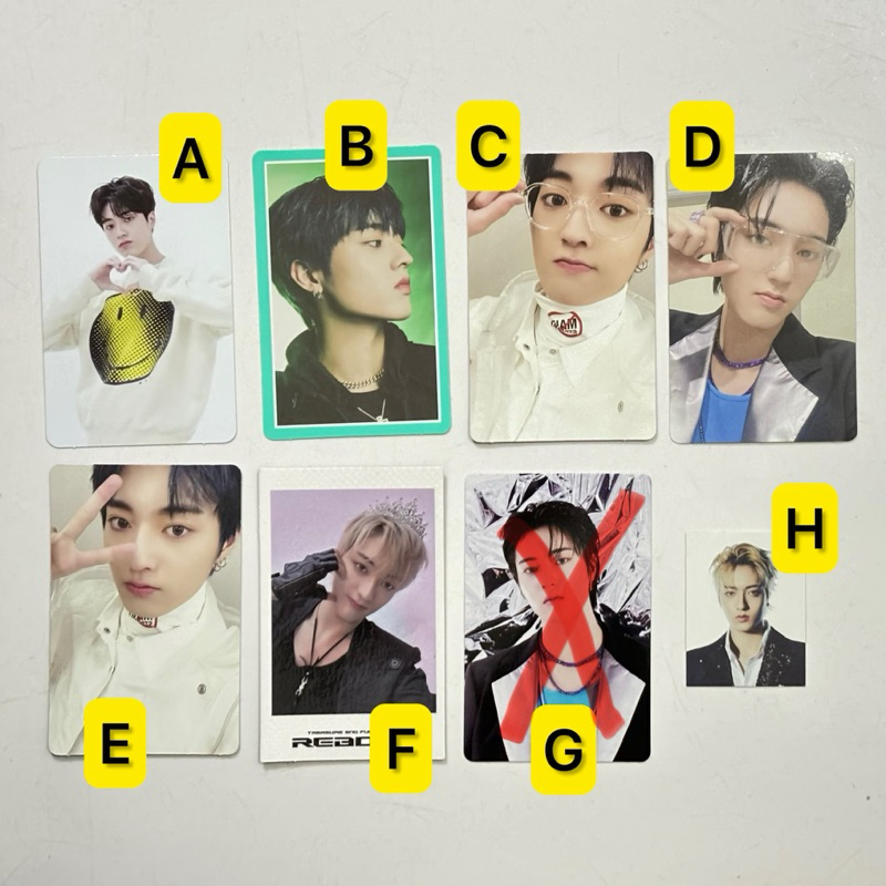 PC PHOTOCARD OFFICIAL HARUTO TREASURE - reboot tfs tss hello