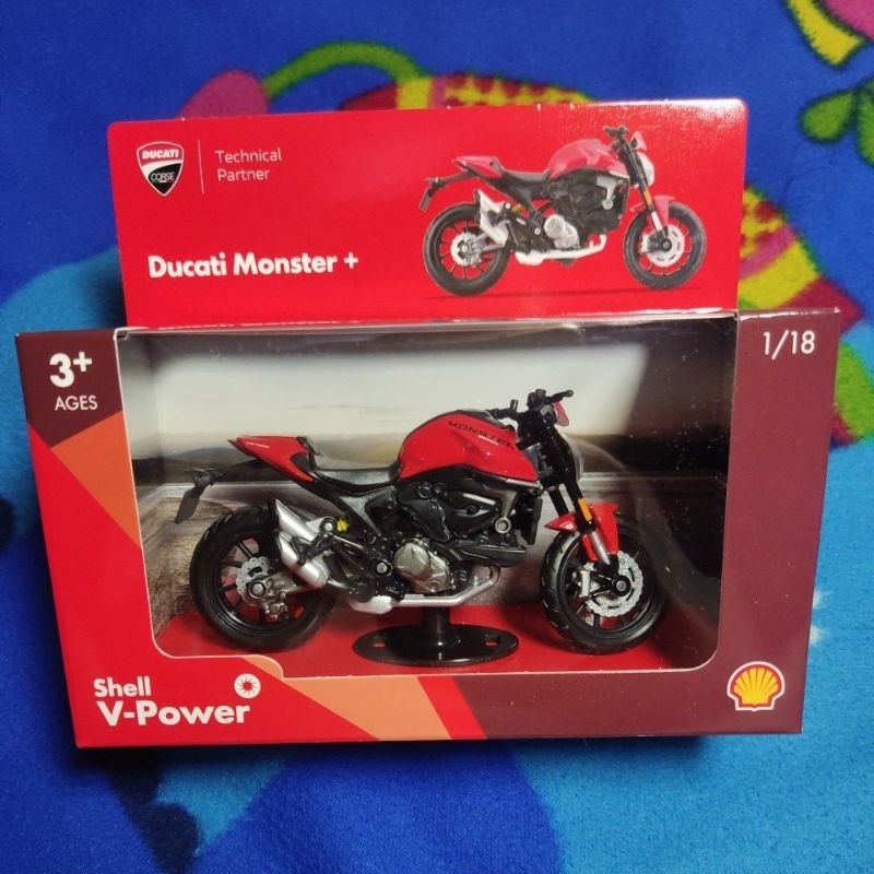 Shell Ducti Monster + l Maisto l Ducati Corse