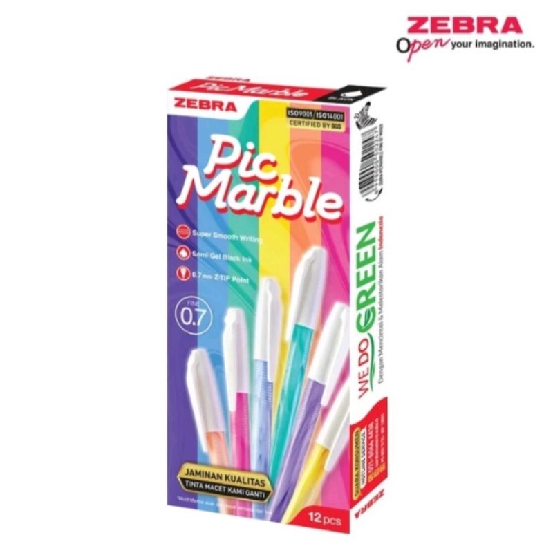 

BOLPOINT PICMARBLE 1PACK ISI12PC