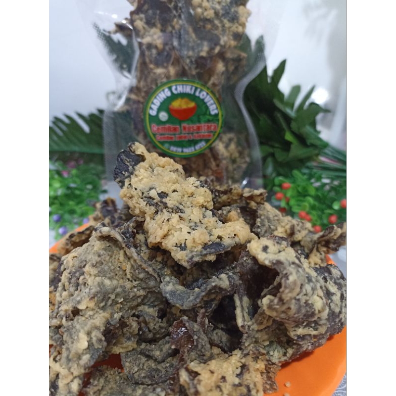 

keripik jamur kuping hitam/fungus mushroom chip