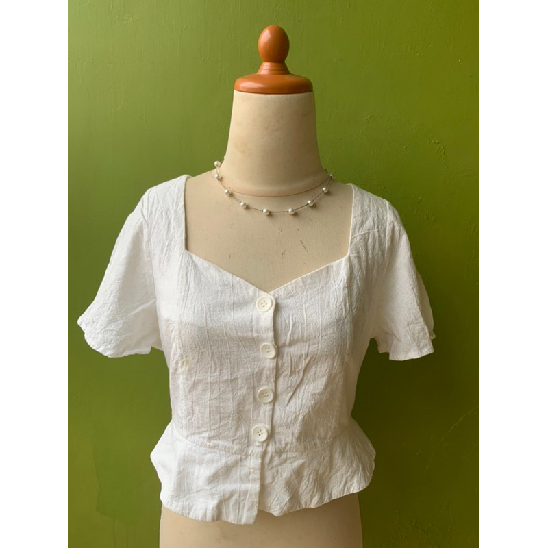 CROPTOP FREE PEOPLE HOME MADE