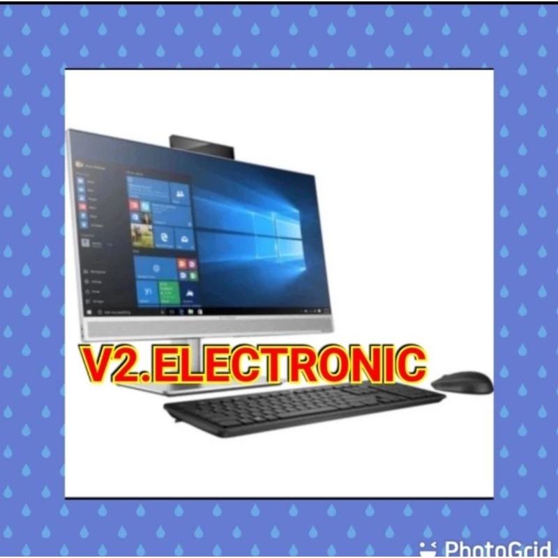 PC AIO HP Elite One 800 G4 Intel Core i7-8700 VGA 4GB AMD Radeon RAM 16GB SSD 512GB Windows 11 Pro