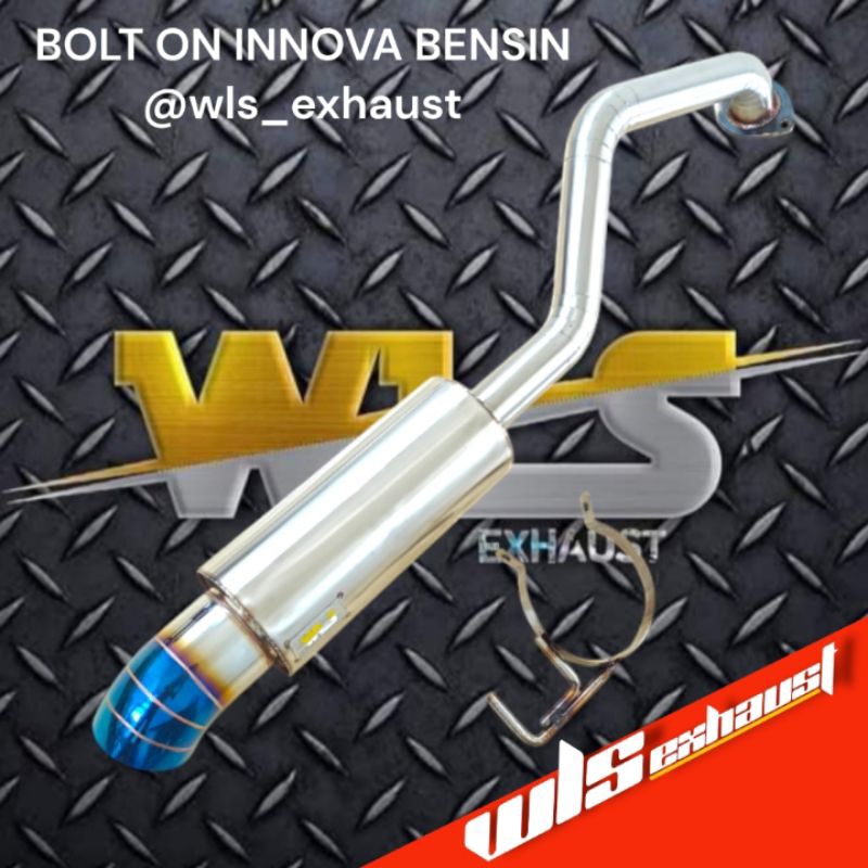 BOLT ON INNOVA BENSIN SUARA BASS WLS EXHAUST