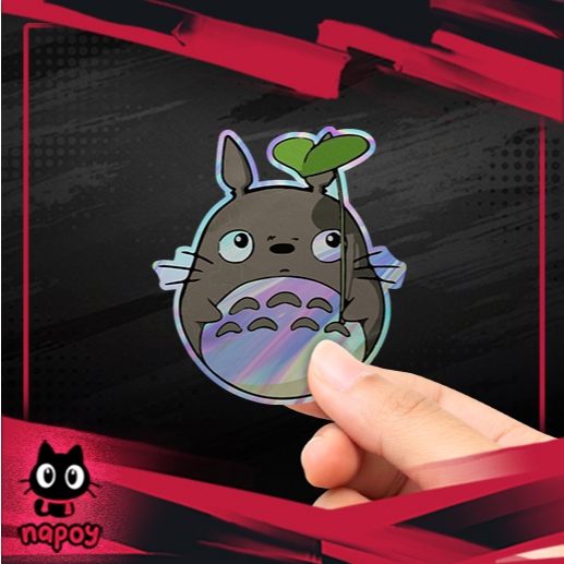 

Stiker Hologram Anime Studio Ghibli Totoro Besar