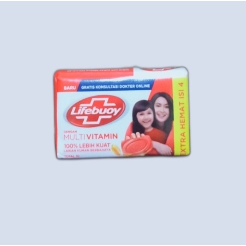 Sabun mandi batang Lifebuoy - 60g
