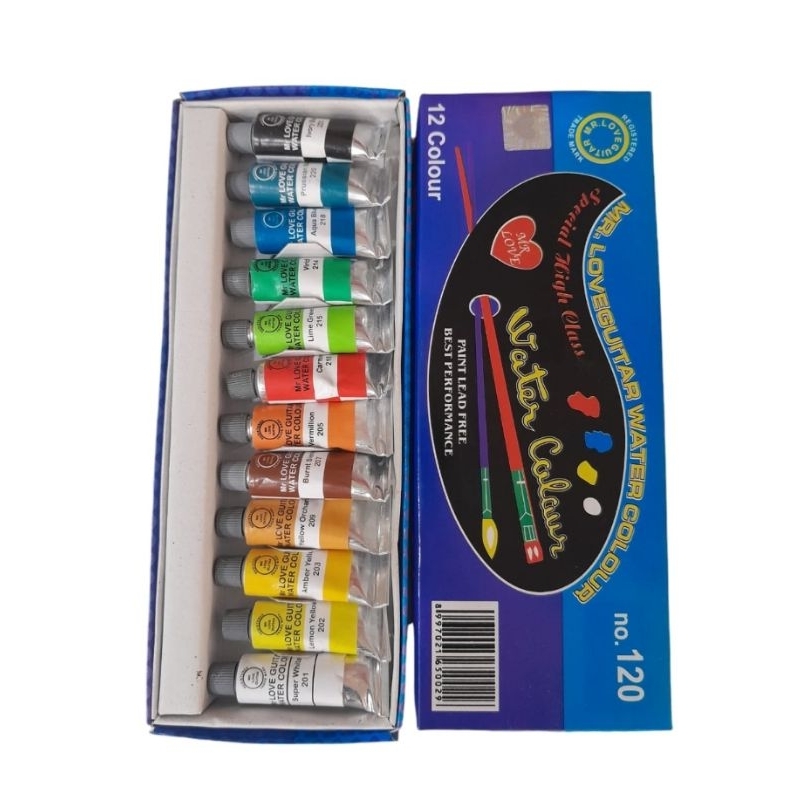 

Cat air murah guitar set 12 warna