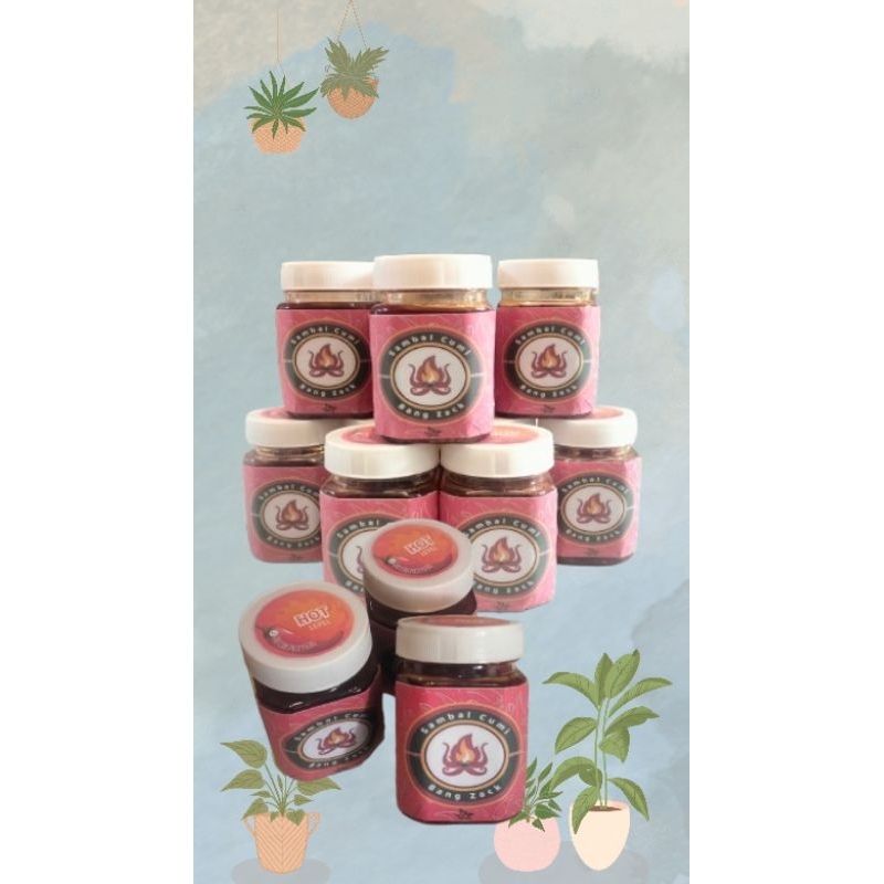 

Sambal Cumi spesial 150gr