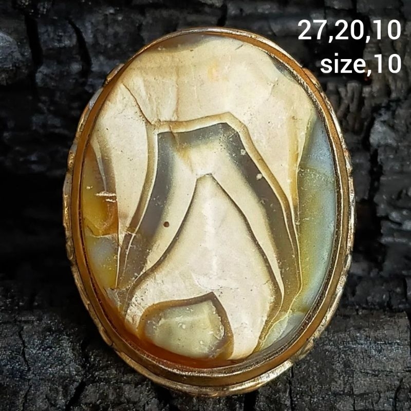 Cincin batu akik asli sakral junder antik top hq natural (asli alam)