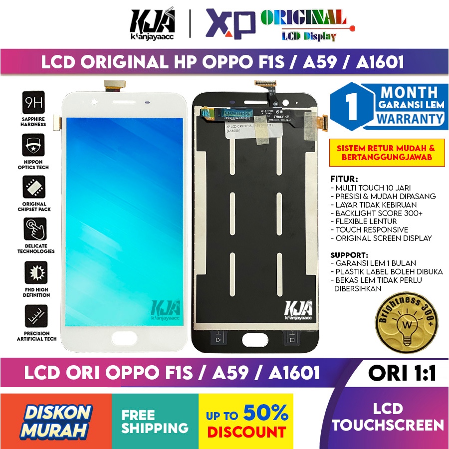 ❤️ LCD Original ❤️ Oppo F1S / A59 / A1601 LCD Touchscreen Hp ORI
