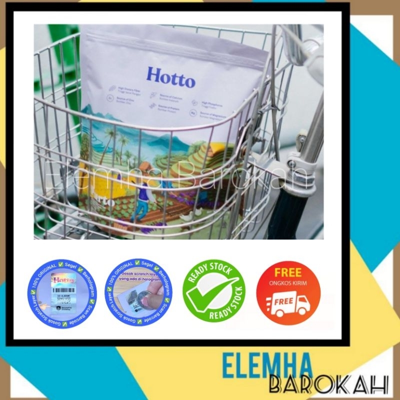 

Hotto Purto Multigrain Oat dengan Ubi Ungu Pouch 16 Sachet 100% Original Segel Berhologram