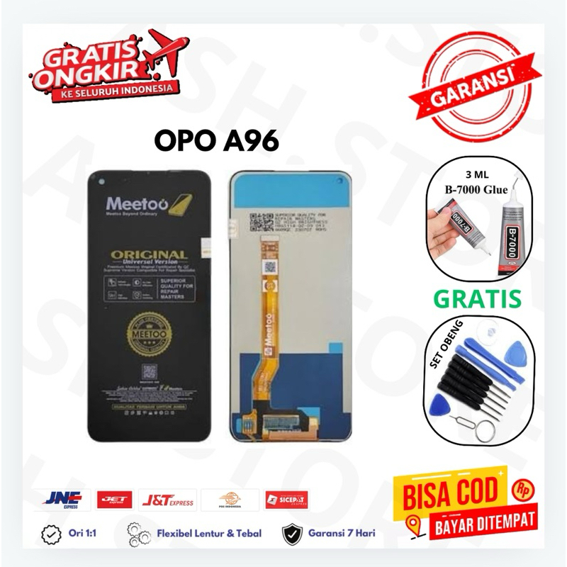 LCD TOUCHSREEN OPO A96 FULLSET ORIGINAL FREELEM OBENG