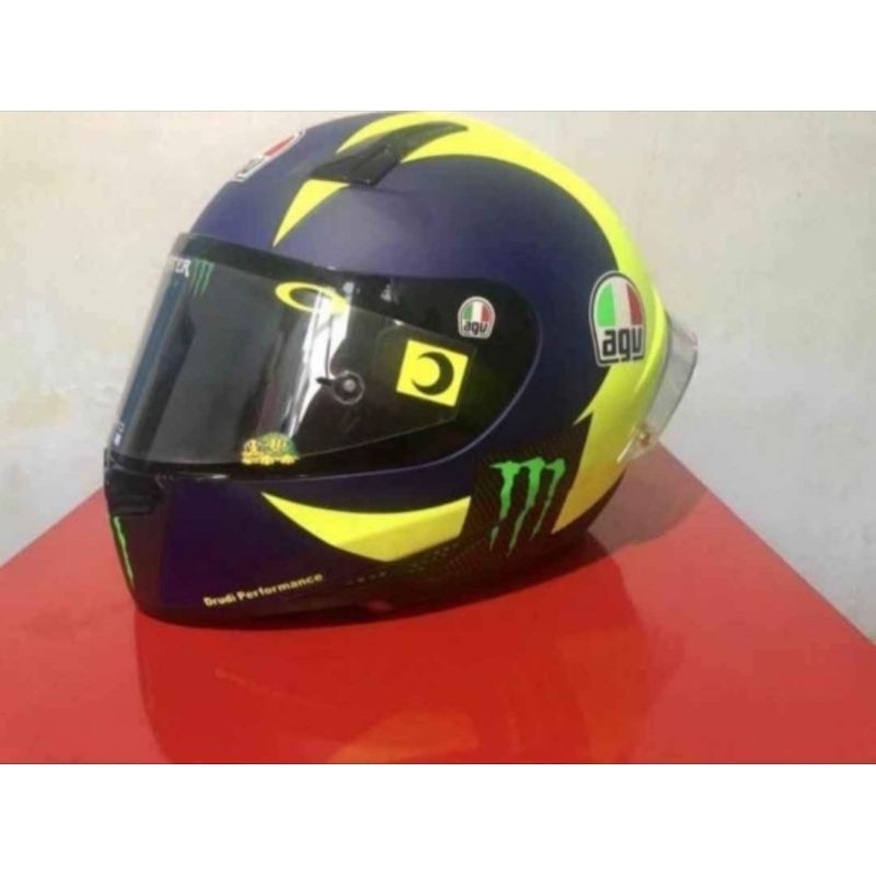 Helm AGV Sun&Moon Vr46 basic KBC