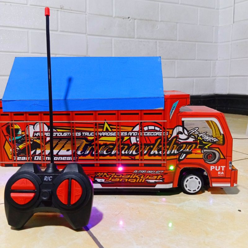 MINIATUR TRUK OENG REMOT KONTROL MURAH BAYAK WARNA FULL VARIASI
