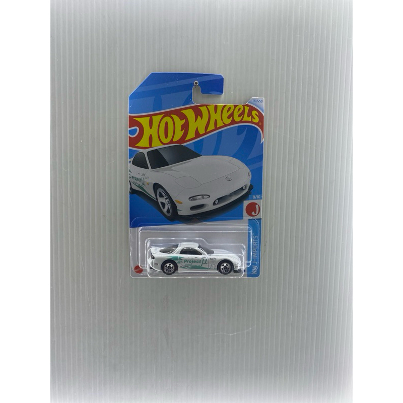 Hotwheels 95 Mazda Rx-7 Project Putih