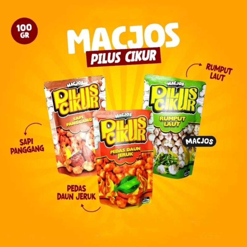 

Macjos Pilus Cikur 3 Varian Rasa