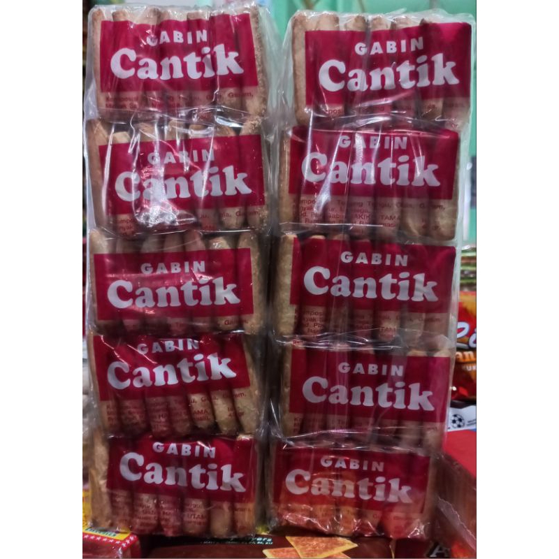 

Gabin Cantik 1 Pack Isi 10 Bungkus @40g