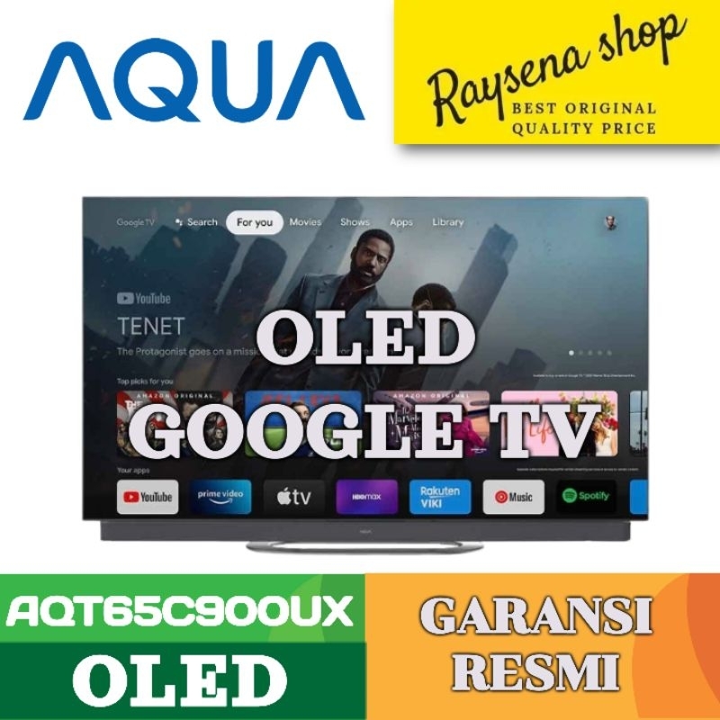 AQUA TV 65 INCH AQT65C900UX TV OLED 65 INCH 65C900UX GOOGLE TV