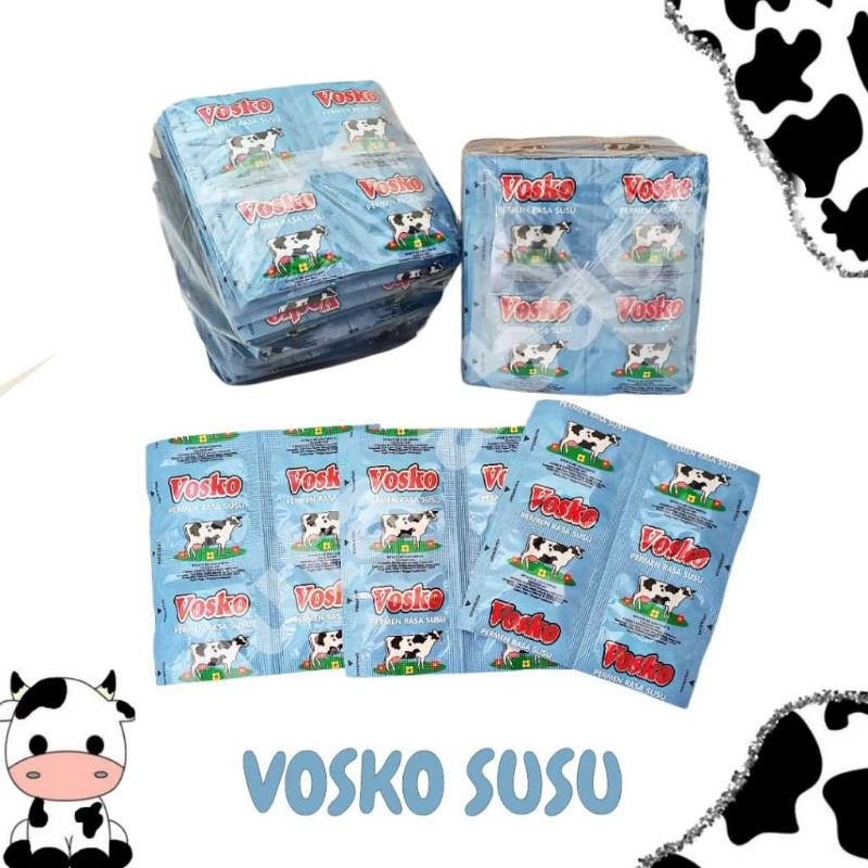 

[1Pack] Permen Vosko Jadul isi 20pcs permen jadul