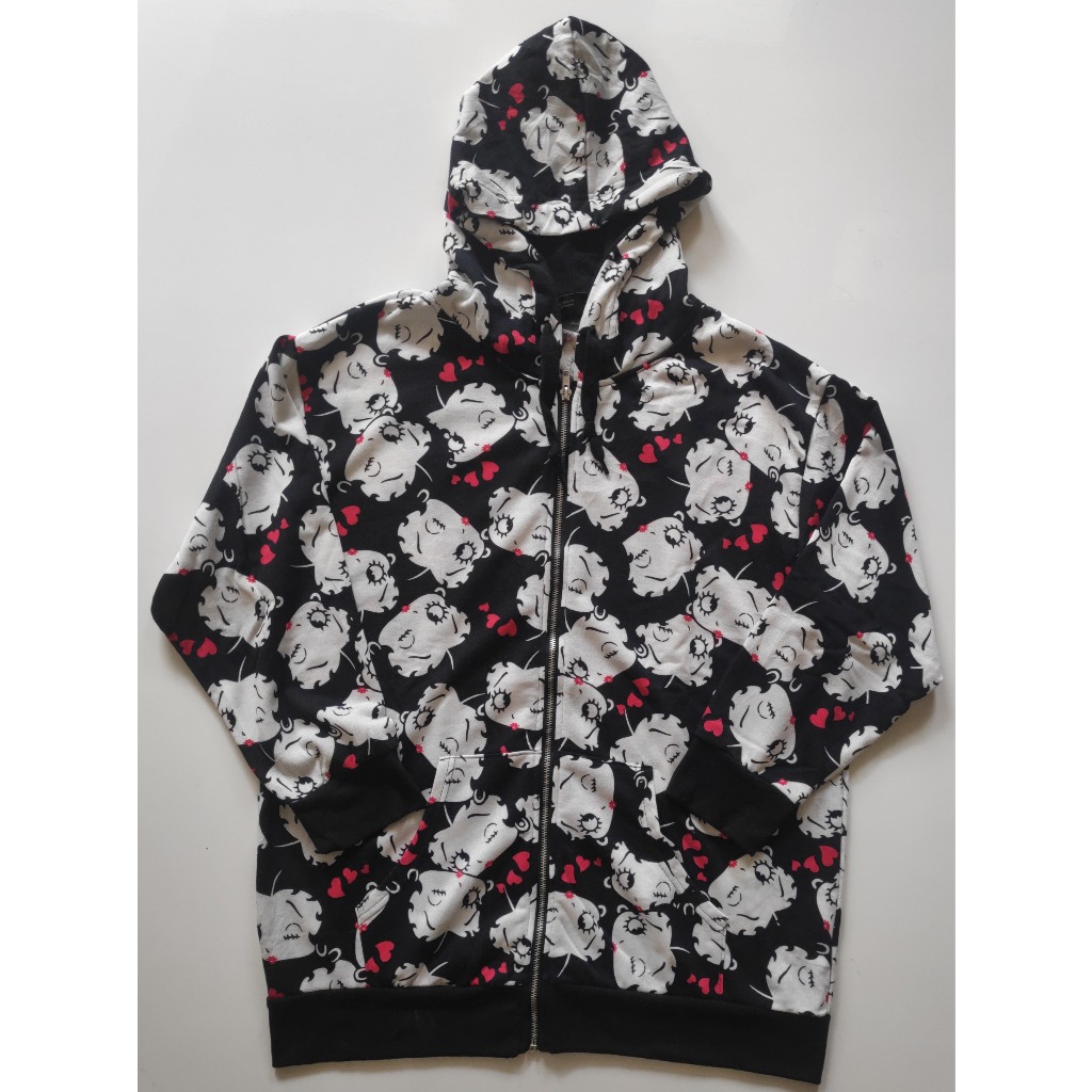 Betty Boop Hoodie Sweatshirt All Over Printed AOP Jaket Hodie