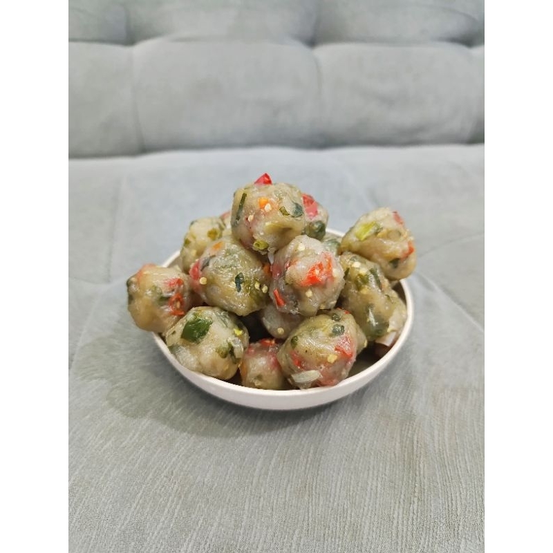 

Cirawit Baso Aci (Aci Tulang Bawang Rawit) Pedas Tanpa Bumbu