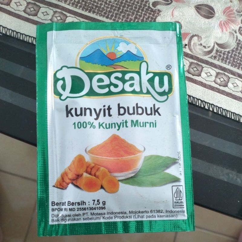 

Desaku kunyit bubuk 7,5g