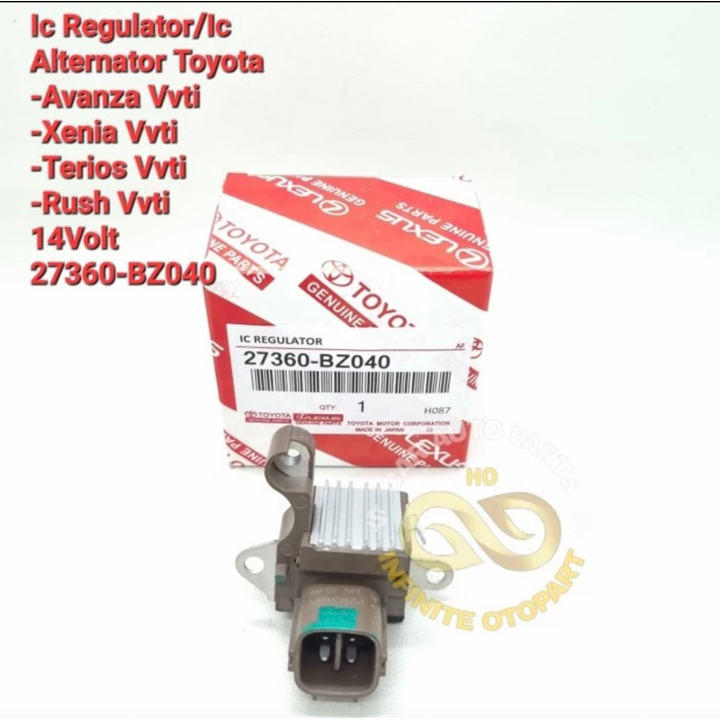 IC REGULATOR IC ALTERNATOR TOYOTA AVANZA XENIA VVTI TERIOS RUSH 14V